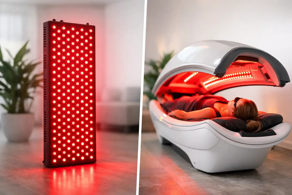 Red Light Panel vs Therapy Bed: Which Fits?