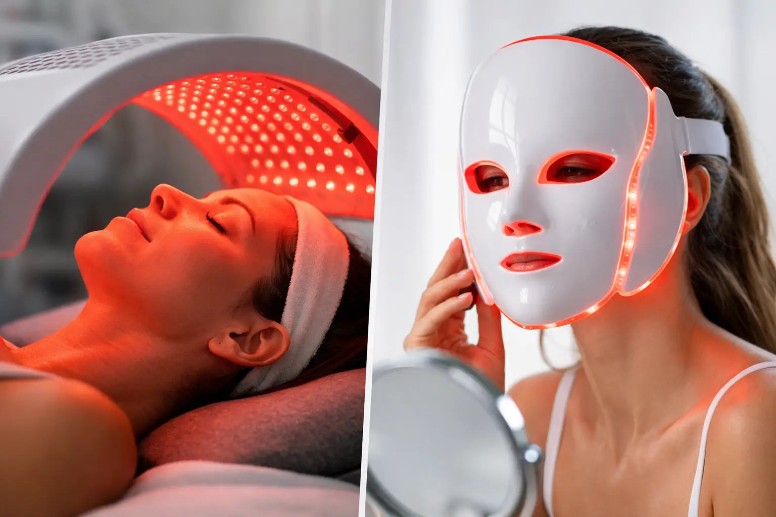 Red Light Therapy vs LED Masks